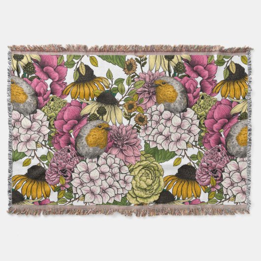 Rozijnen in de tuin deken (Voorkant)