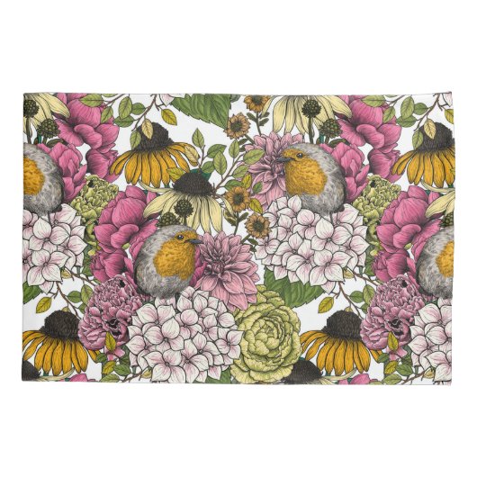 Rozijnen in de tuin kussensloop (Achterkant-Links)