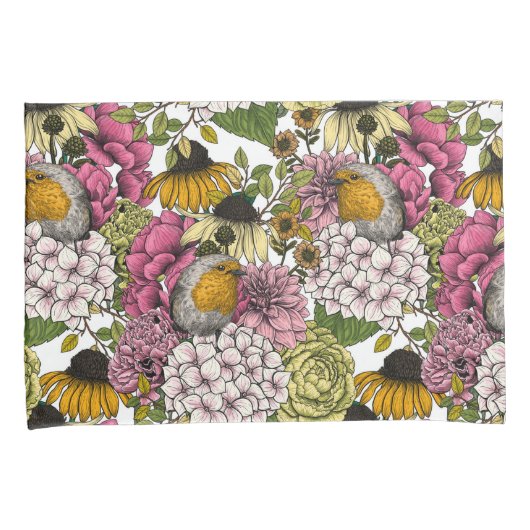 Rozijnen in de tuin kussensloop (Voorkant-Rechts)