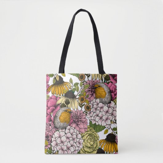 Rozijnen in de tuin tote bag (Voorkant)