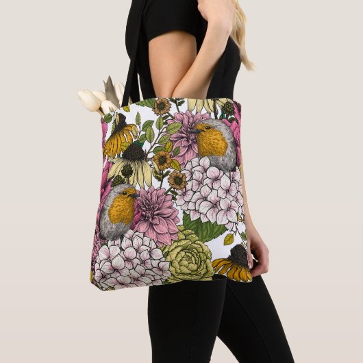 Rozijnen in de tuin tote bag (Dichtbij)