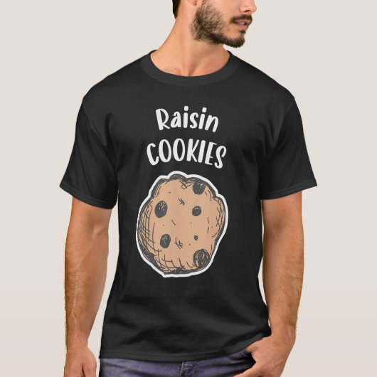 Rozijnen Koekjes Druiven Rozijnen T-shirt (Voorkant)