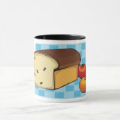 Rozijnenbrood en Rode Appels Mok (Midden)