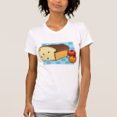 Rozijnenbrood en Rode Appels T-shirt (Voorkant)