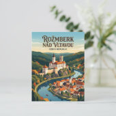 Rožmberk nad Vltavou Tsjechië Briefkaart (Staand voorkant)
