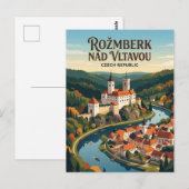Rožmberk nad Vltavou Tsjechië Briefkaart (Voorkant / Achterkant)