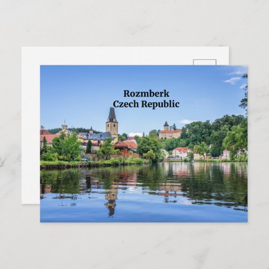 Rozmberk, Tsjechië, Briefkaart (Voorkant / Achterkant)