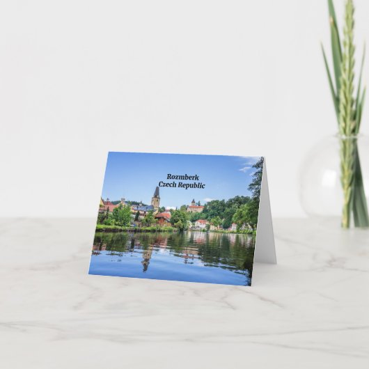 Rozmberk, Tsjechië, Kaart (Voorkant)