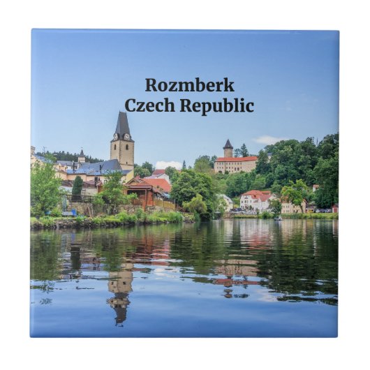 Rozmberk, Tsjechië, Tegeltje (Voorkant)