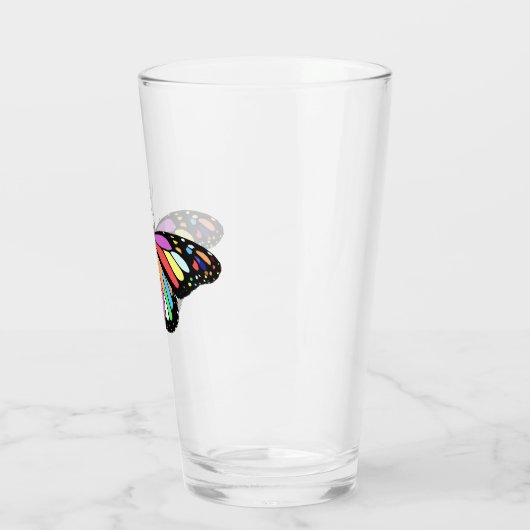 RP colorful butterfly Glas (Links)