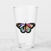RP colorful butterfly Glas (Voorkant)