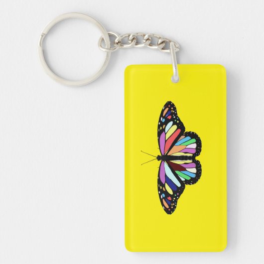 RP colorful butterfly Sleutelhanger (Voorkant)