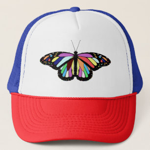 RP colorful butterfly Trucker Pet