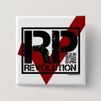 RP Revolutie - Stemming voor Ron Paul Button