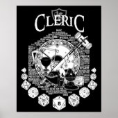 RPG Class Series Cleric White Versie Poster (Voorkant)