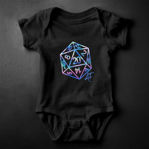 RPG Crit AF   Aurora Fantasy tafelblad Gamer Dice Romper