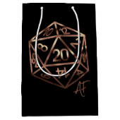 RPG Crit AF | Copper Fantasy Tafelbladspeler Dobbe Medium Cadeauzakje (Voorkant)