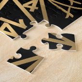 RPG Crit AF | Gold Fantasy tafelblad PnP Gamer Dic Legpuzzel (Zijkant)