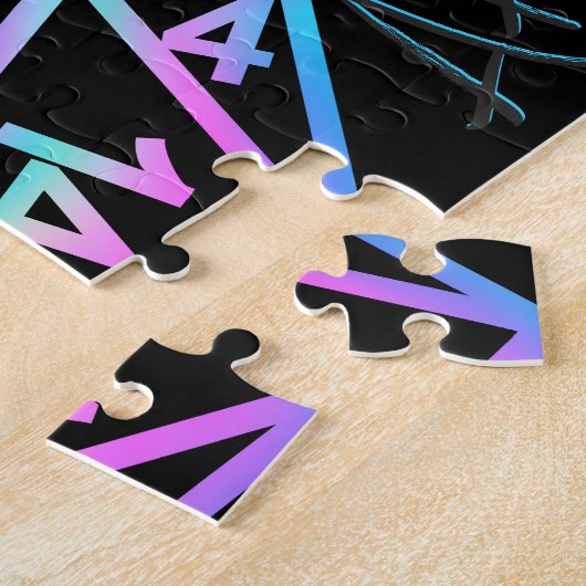 RPG Crit AF | Holo Fantasy tafelblad PnP Gamer Dic Legpuzzel (Zijkant)