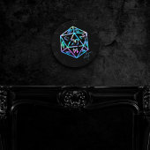 RPG Crit AF | Holo Fantasy tafelblad PnP Gamer Dic Ronde Klok