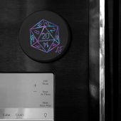 RPG Crit AF | Nebula Fantasy Tafelblad Gamer Dice Magneet