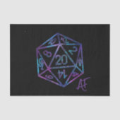 RPG Crit AF | Nebula Fantasy Tafelbladspeler Dobbe Tissuepapier (Voorkant)