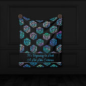 RPG Critmas | Holo Fantasy Tafelblad Gamer Dice Fleece Deken