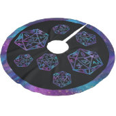 RPG Critmas | Nebula Fantasy Tafelblad Gamer Dice Kerstboom Rok (Gekanteld)