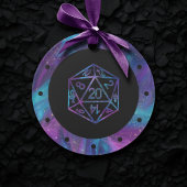 RPG Critmas | Nebula Tabletop PnP Roleplayer Dice Ornament