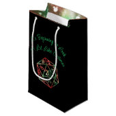 RPG Critmas | XMAS Fantasy Tabletop Gamer Dice Klein Cadeauzakje (Voorkant Gekanteld)