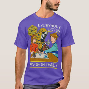 RPG D20 Dice Dungeon-Dad Fantasy Pen en Paper T-shirt