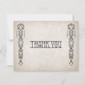 RPG D20 Gamer Bruiloft Bedankkaart (Voorkant)