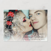 RPG Dice | Classic Fantasy Tafelblad Gamer Foto Save The Date (Voorkant)