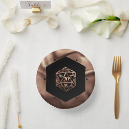 RPG Dice | Copper Fantasy Retro Tabletop PnP Gamer Papieren Kommen
