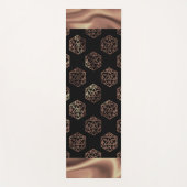 RPG Dice | Copper Fantasy Retro Tabletop PnP Gamer Yogamat (Voorkant)