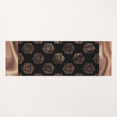 RPG Dice | Copper Fantasy Retro Tabletop PnP Gamer Yogamat (Voorkant (horizontaal))