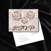 RPG Dice | Copper Fantasy Tabletop Gamer RSVP Uitnodiging Briefkaart