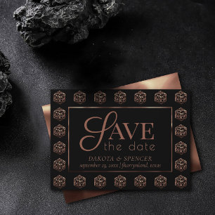 RPG Dice   Copper Old School Tafelblad Roleplayer Save The Date