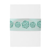 RPG Dice | Emerald Fantasy tafelblad Retro Gamer Uitnodigingen Wikkel (Achterkant Voorbeeld)