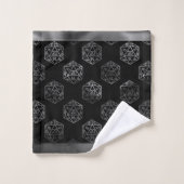 RPG Dice | Fantasy Old School Tafelblad Retro Game Bad Handdoek (Wasdoekje)