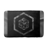 RPG Dice | Fantasy Old School Tafelblad Retro Game Badmat (Voorkant)