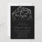 RPG Dice | Fantasy Old School Tafelblad Retro Game Kaart (Voorkant)