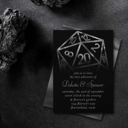 RPG Dice | Fantasy Old School Tafelblad Retro Game Kaart