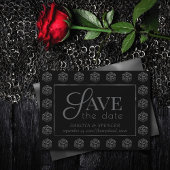 RPG Dice | Fantasy Old School Tafelblad Retro Game Save The Date