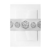 RPG Dice | Fantasy Old School Tafelblad Retro Game Uitnodigingen Wikkel (Voorkant Voorbeeld)