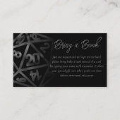 RPG Dice | Fantasy Tabletop Gamer Book Request Informatiekaartje (Voorkant)