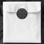 RPG Dice | Fantasy Tabletop Retro Gamer Aangepast Ronde Sticker