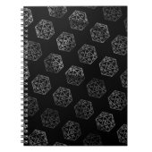 RPG Dice | Fantasy Tabletop Retro Gamer Campagne Notitieboek (Voorkant)