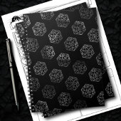 RPG Dice | Fantasy Tabletop Retro Gamer Campagne Notitieboek