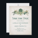 RPG Dice Gamer Bruiloft Save The Date<br><div class="desc">Recht uit de kerker, maar met een bohemien flair, laat dit ontwerp je de spelmeester van je grote dag zijn. Met een D20-dobbelsteen met florale versieringen is dit ontwerp perfect voor uw rpg-gamer-bruiloft of DND-bruiloft. Bestel uw gedrukte uitnodigingen en feestartikelen of download uw digitale uitnodigingen nu voor een dag die...</div>